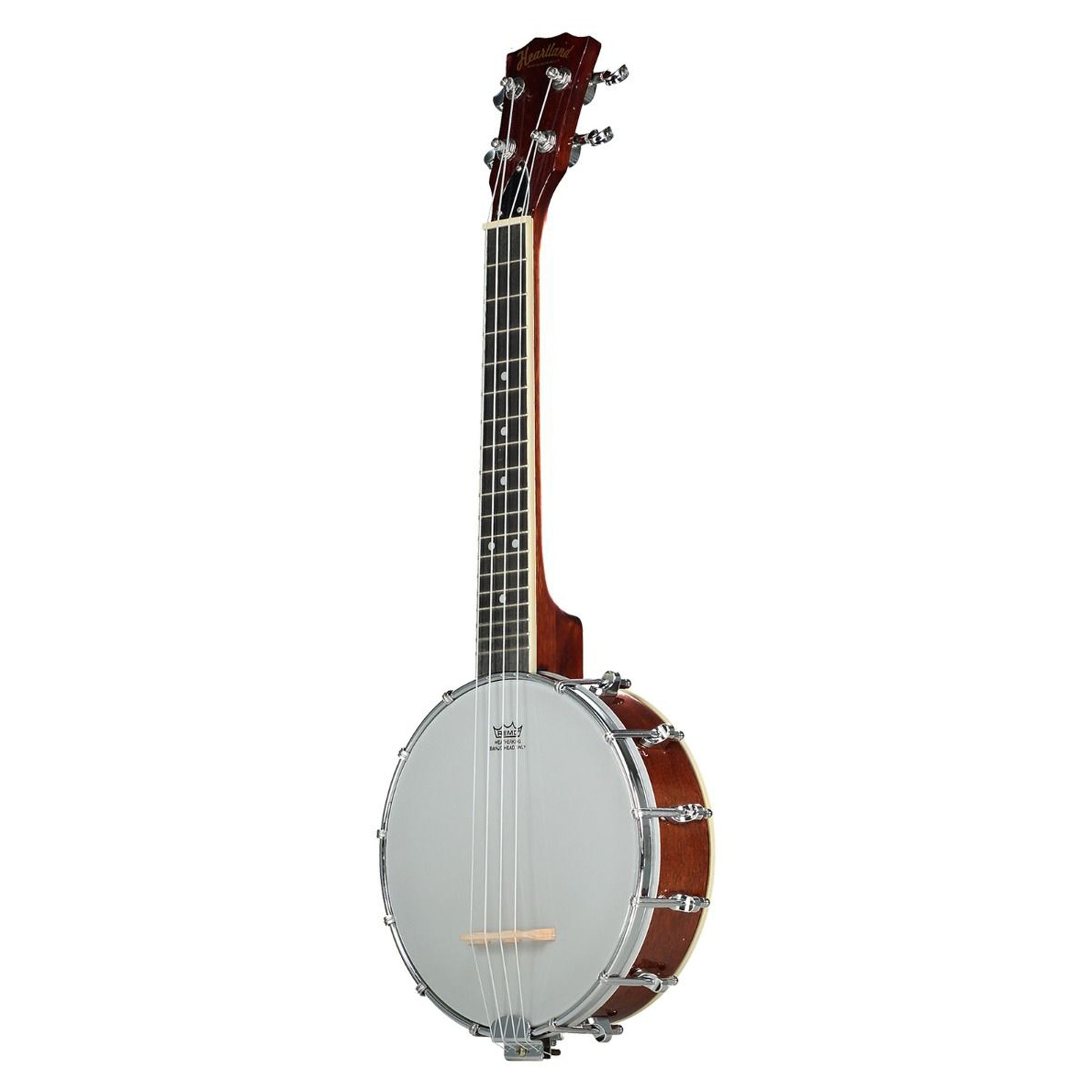 New Heartland 4 string Banjolele Banjo Ukulele 23 inch Concert Mahogany Muzikkon