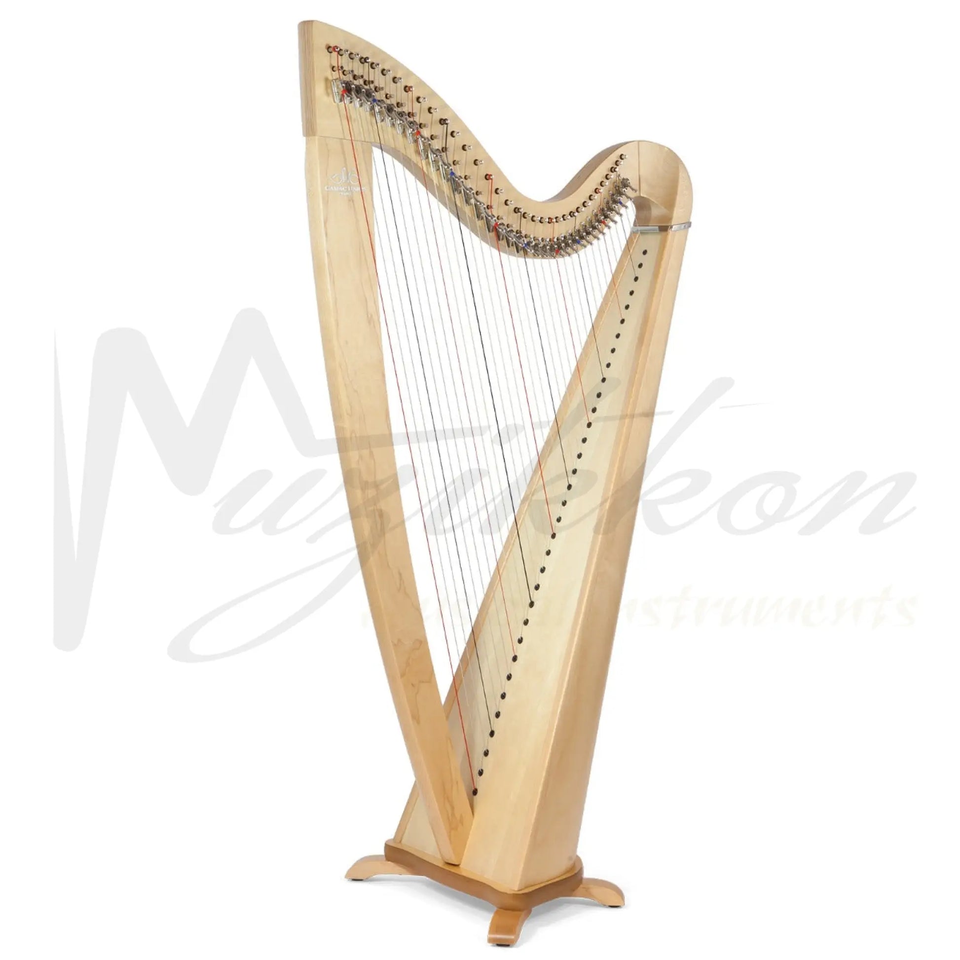 Camac Telenn Lever Harp, 34 Gut Strings in Maple Muzikkon