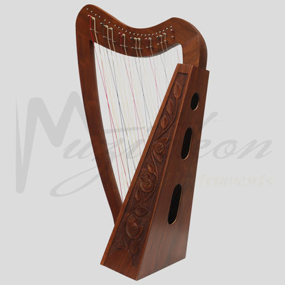 Cross Strung Harp 38 String Rosewood