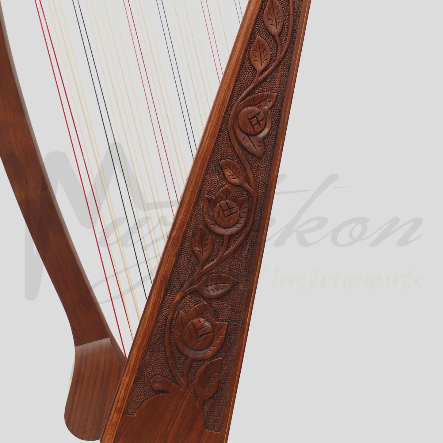 Cross Strung Harp 38 String Rosewood