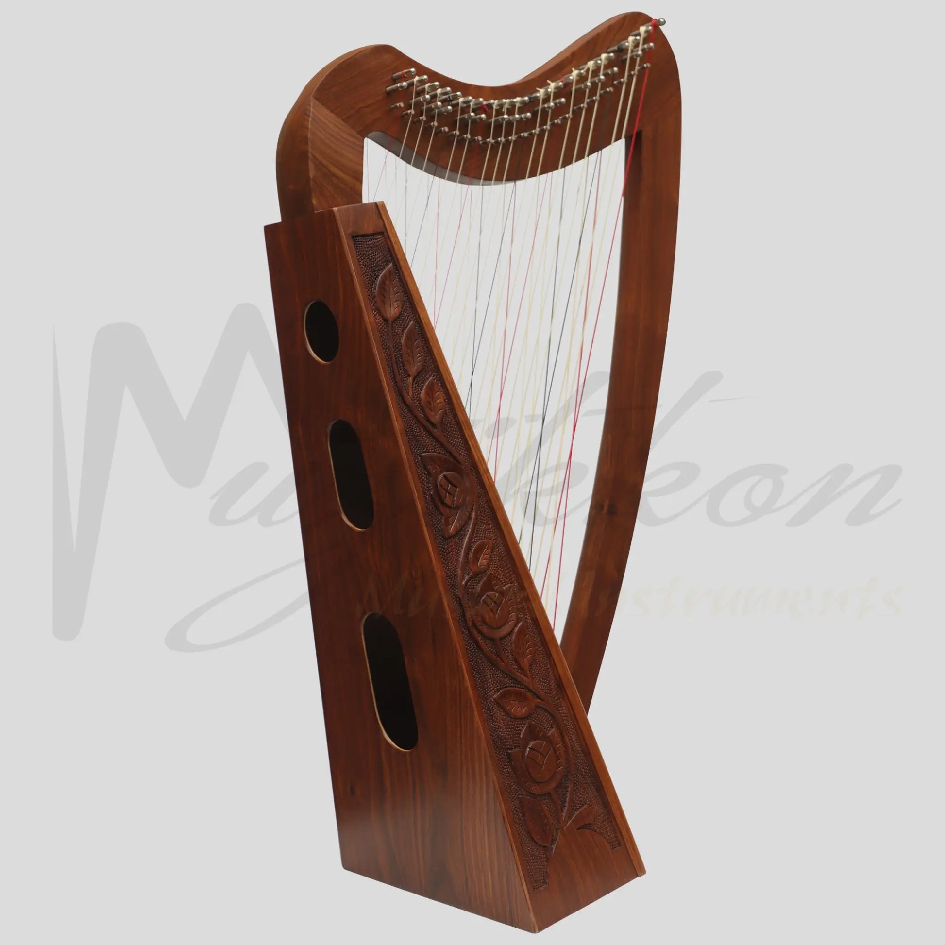 Cross Strung Harp 38 String Rosewood