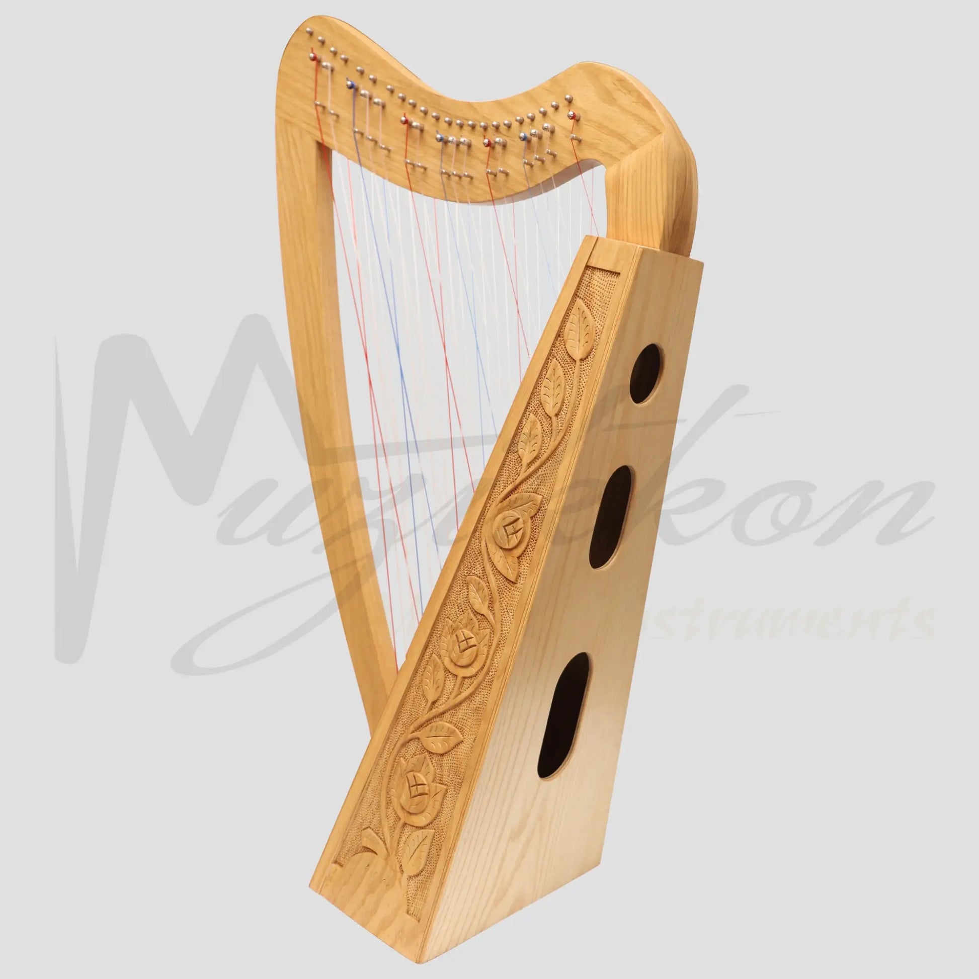 Cross Strung Harp 38 Strings Ashwood