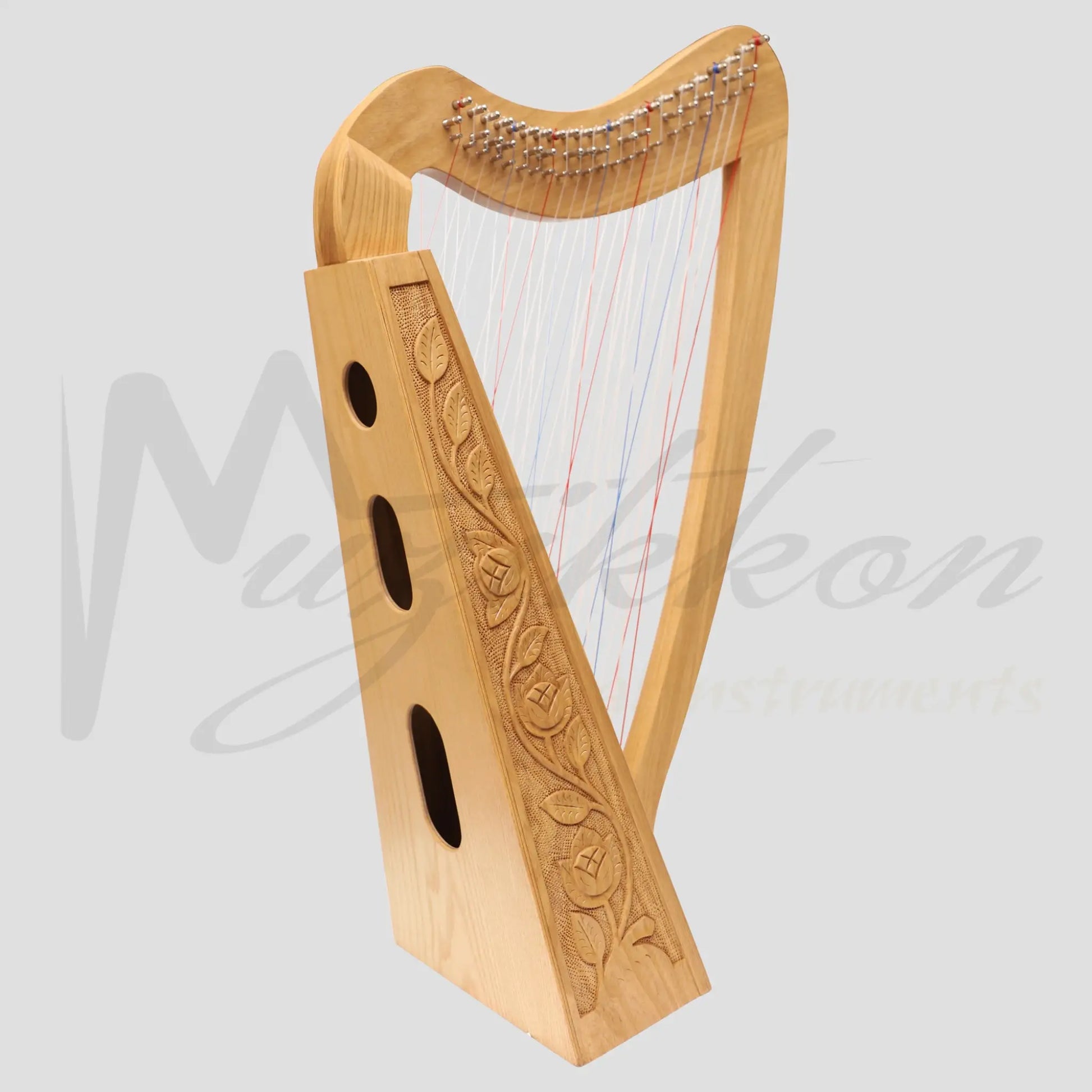 Cross Strung Harp 38 Strings Ashwood