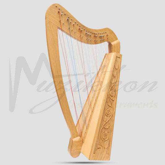 Cross Strung Harp 38 Strings Ashwood