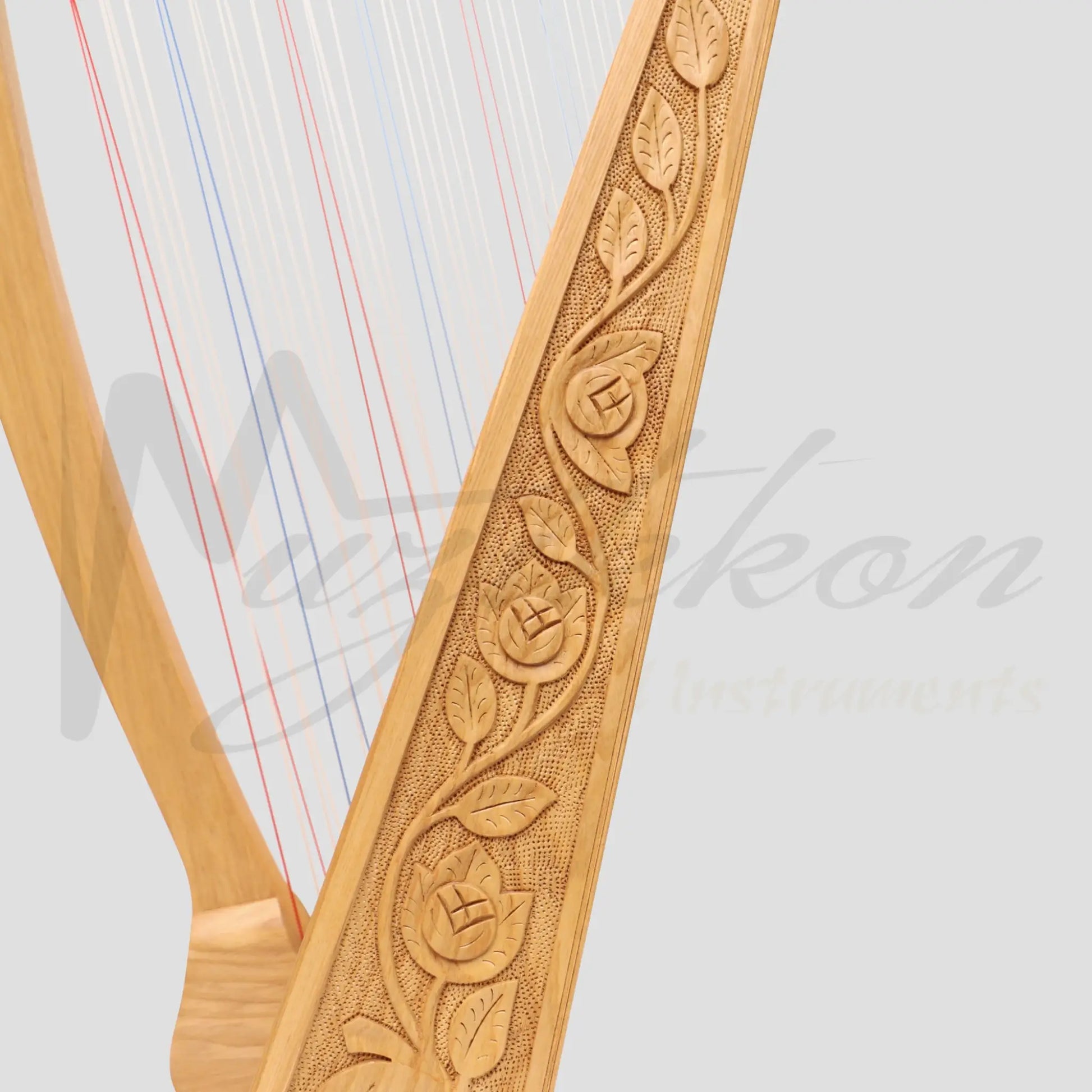 Cross Strung Harp 38 Strings Ashwood