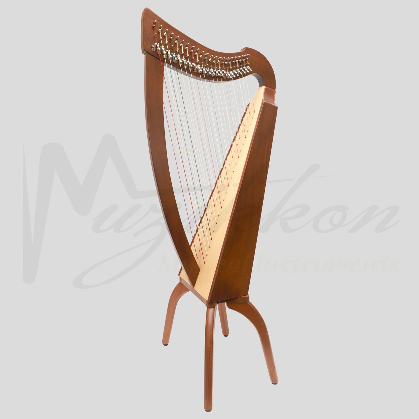 Double String Harp 44 Mahogany