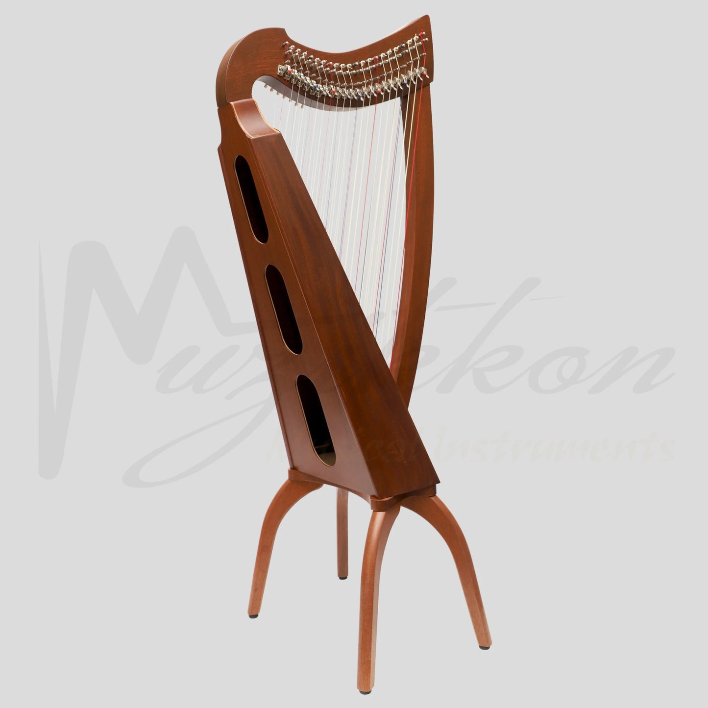 Double String Harp 44 Mahogany