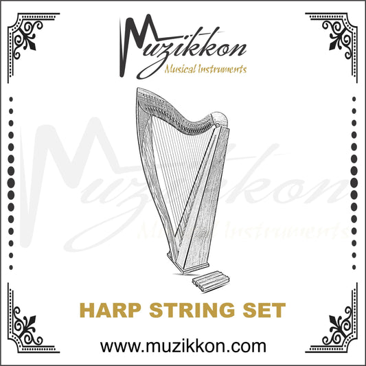 Double Strung harp 2- by 22-string Set