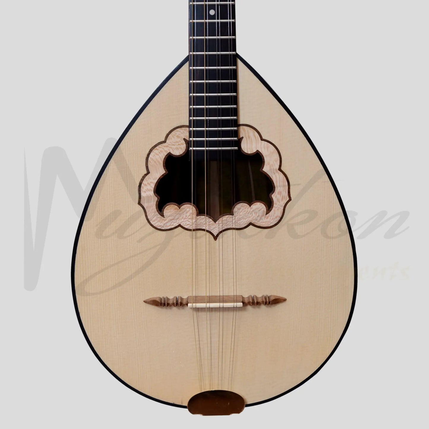 Greek Bouzouki Variegated Maple And Walnut