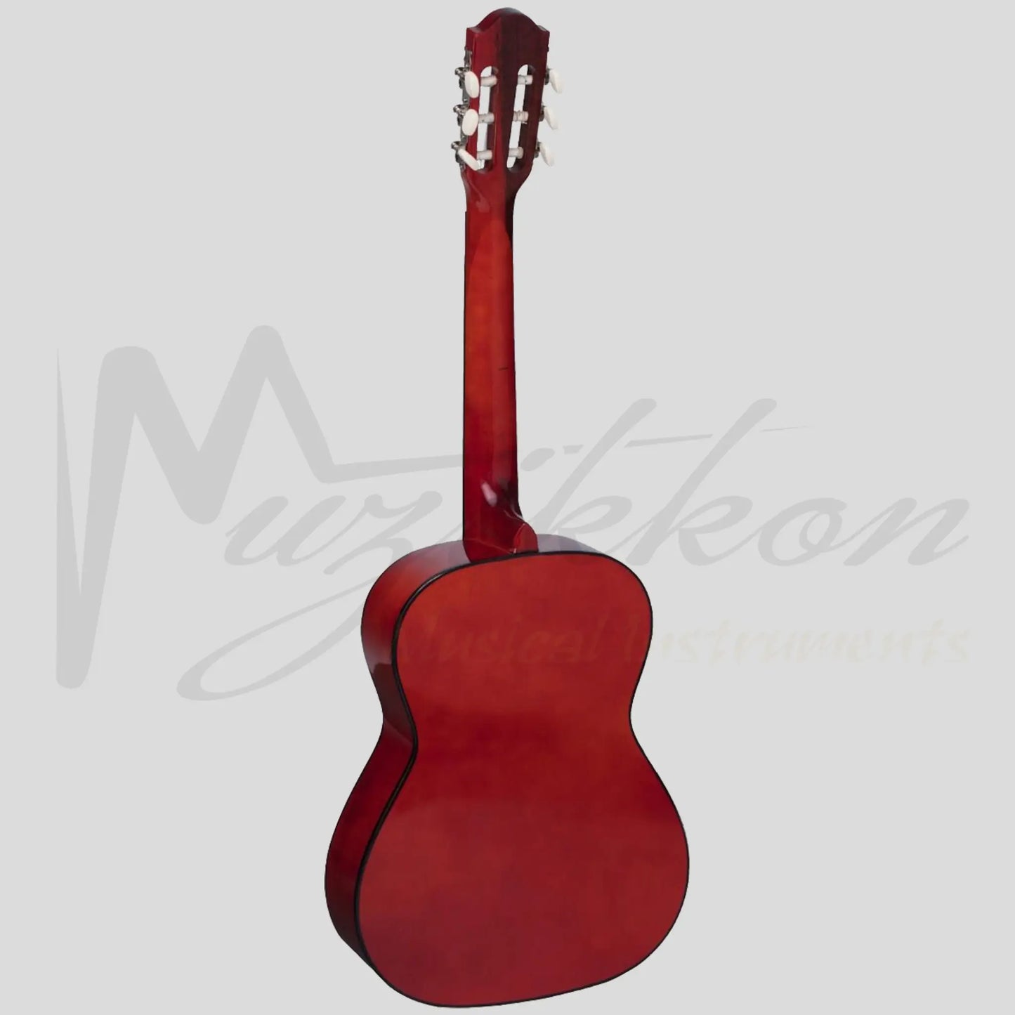 Heartland 3-4 Student Beginners Nylon Classic Guitar Burnt Orange