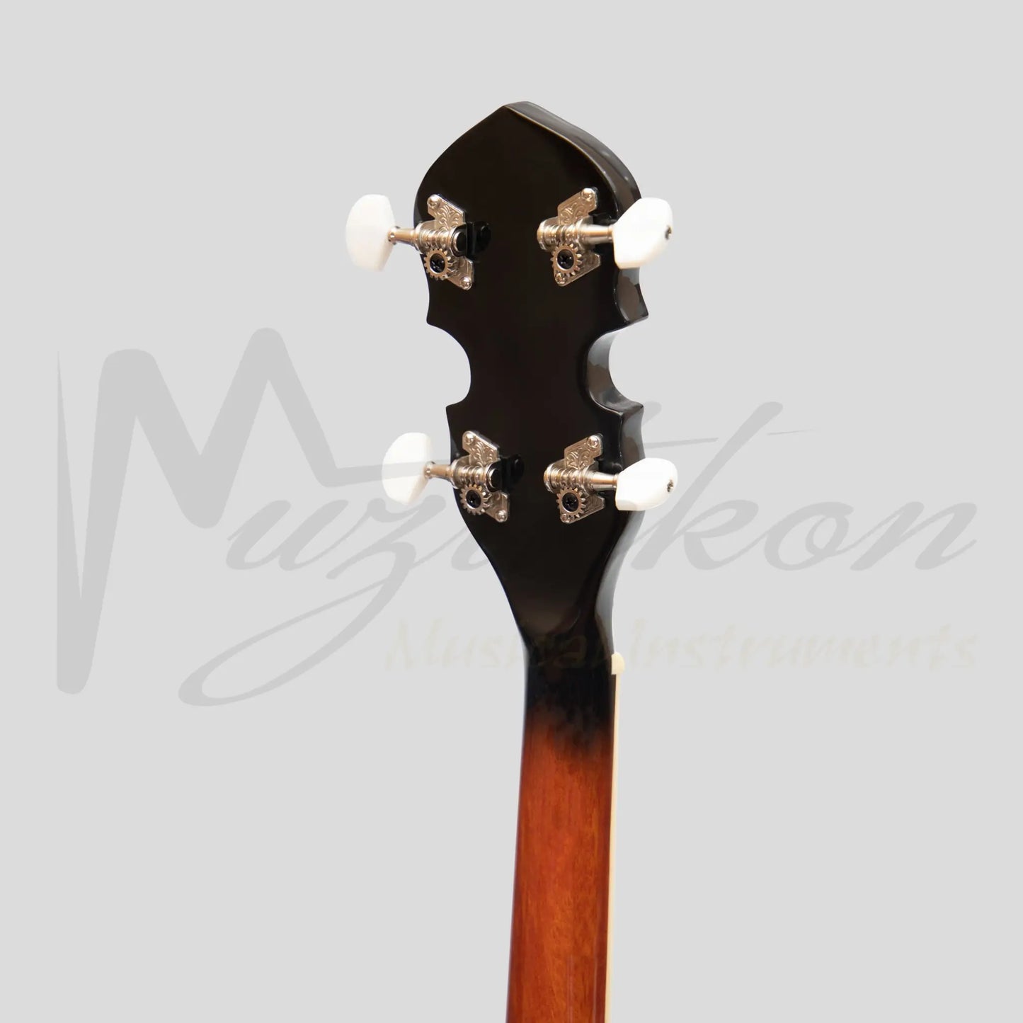 Heartland 4 String 17 Fret Irish Tenor Banjo Left Handed Player Series With Closed Solid Back