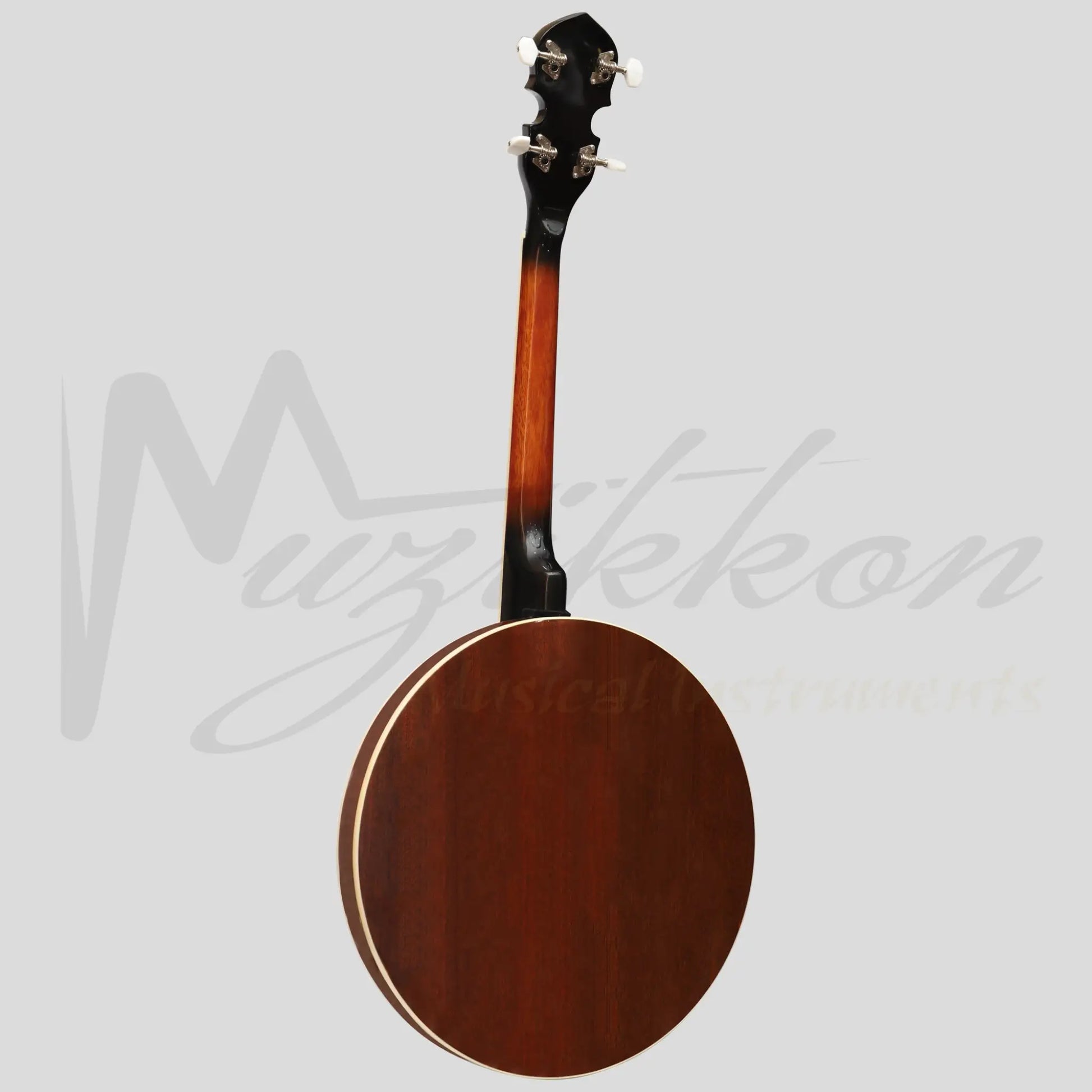 Heartland 4 String 17 Fret Irish Tenor Banjo Player Series With Closed Solid Back Sunburst Finish