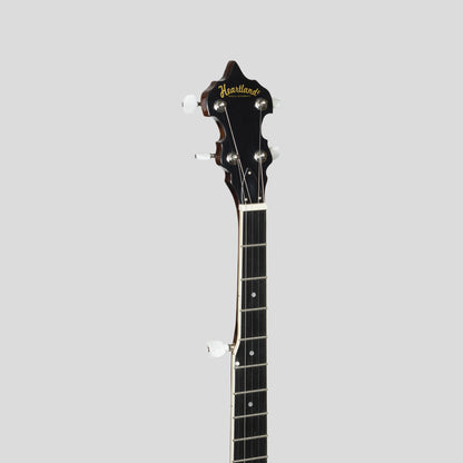 Heartland 5 String Irish Banjo 24 Bracket mit geschlossenem, massivem Boden und 5. Mechanik