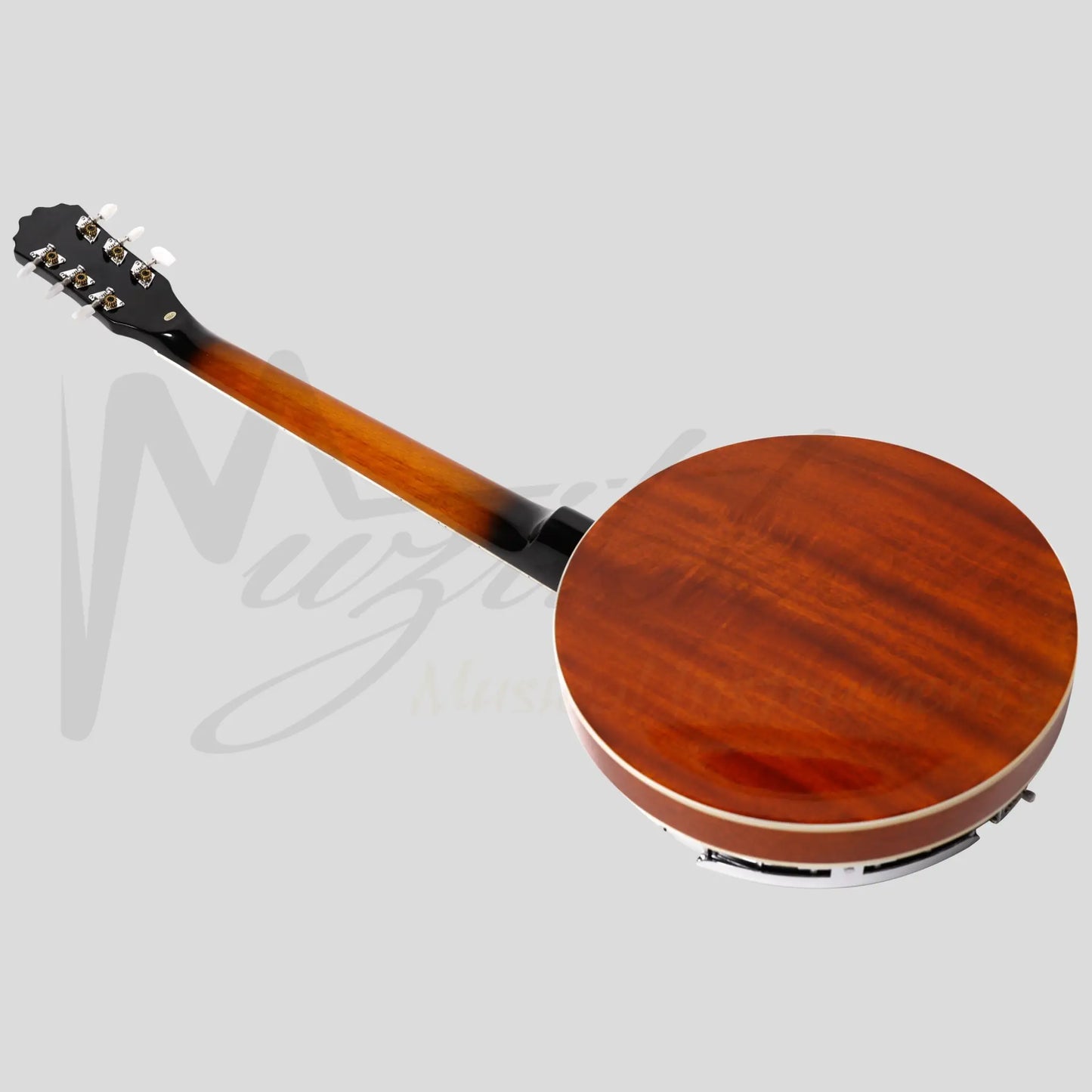 Heartland 6 String Irish Banjo Player Series 24 Bracket Closed Solid Back Sunburst Finish