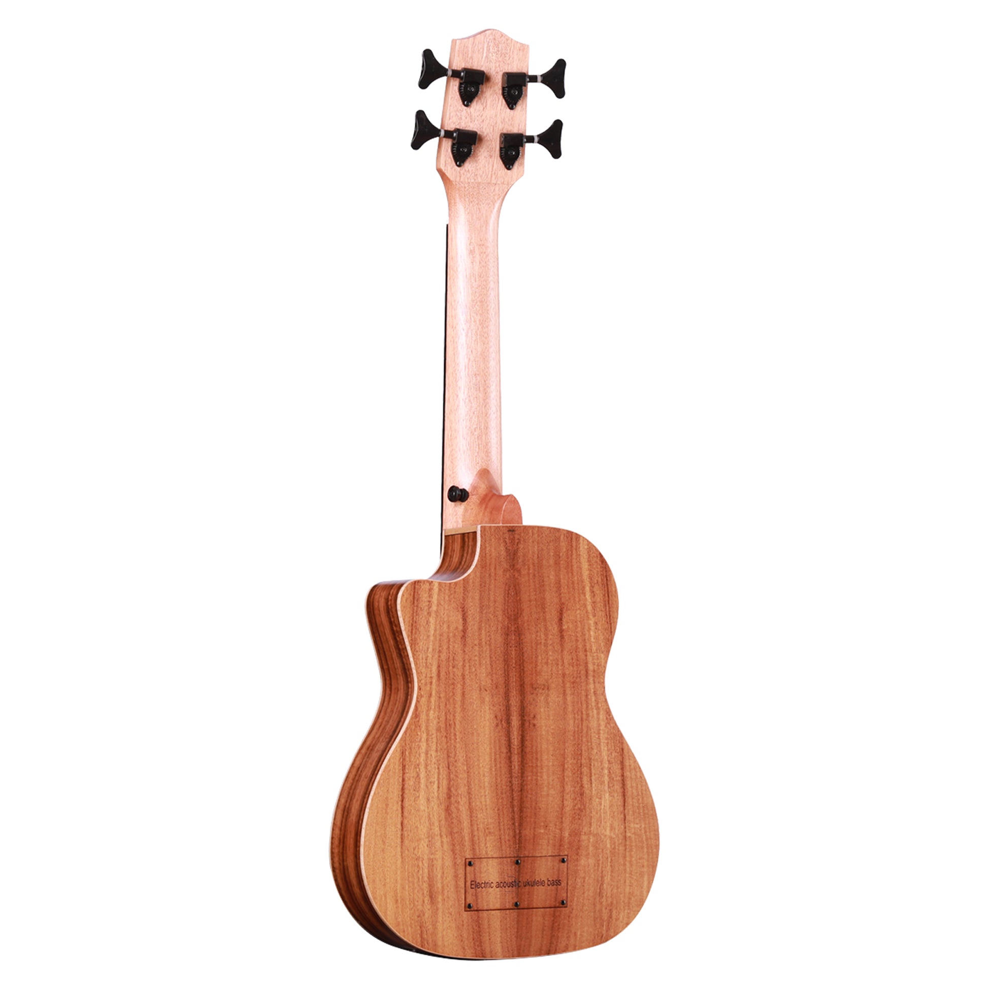 Heartland Baritone Ukulele Bass Acacia With EQ Muzikkon