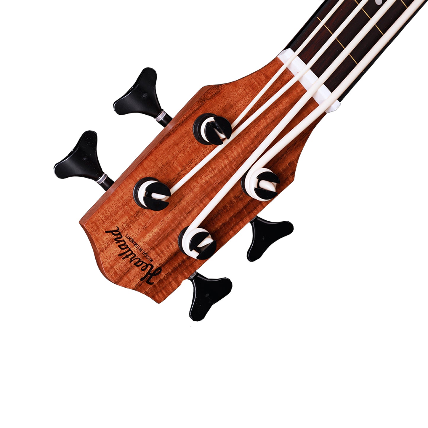 Heartland Baritone Ukulele Bass Acacia With EQ Muzikkon