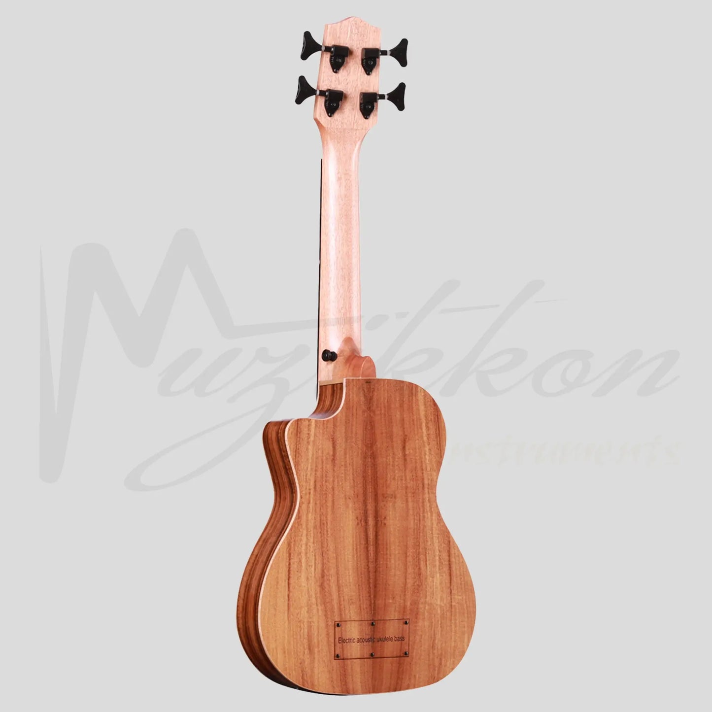 Heartland Baritone Ukulele Bass Acacia With Eq