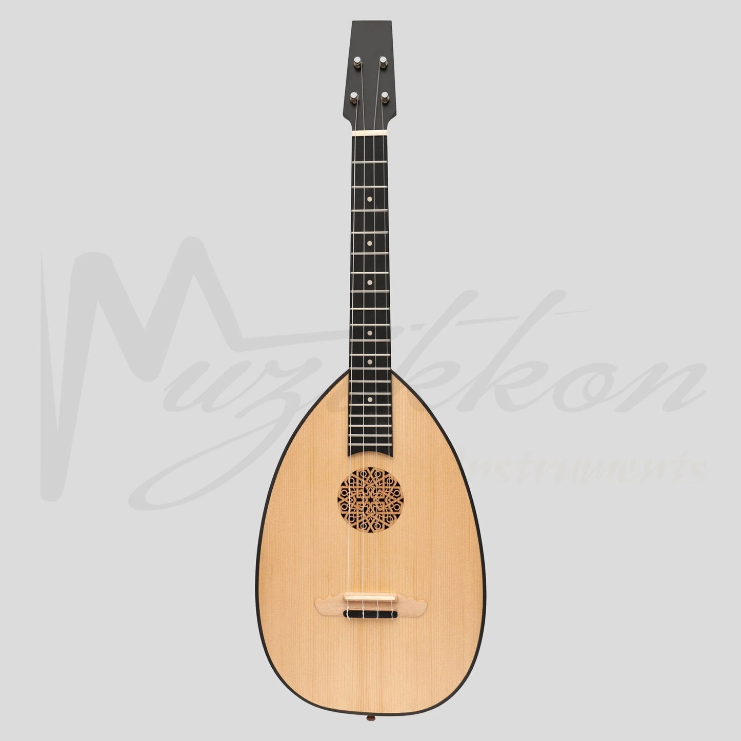 Heartland Baroque Ukulele 4 String Baritone Rosewood