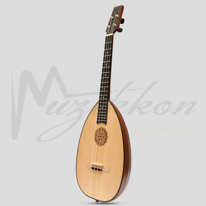 Heartland Baroque Ukulele 4 String Baritone Rosewood