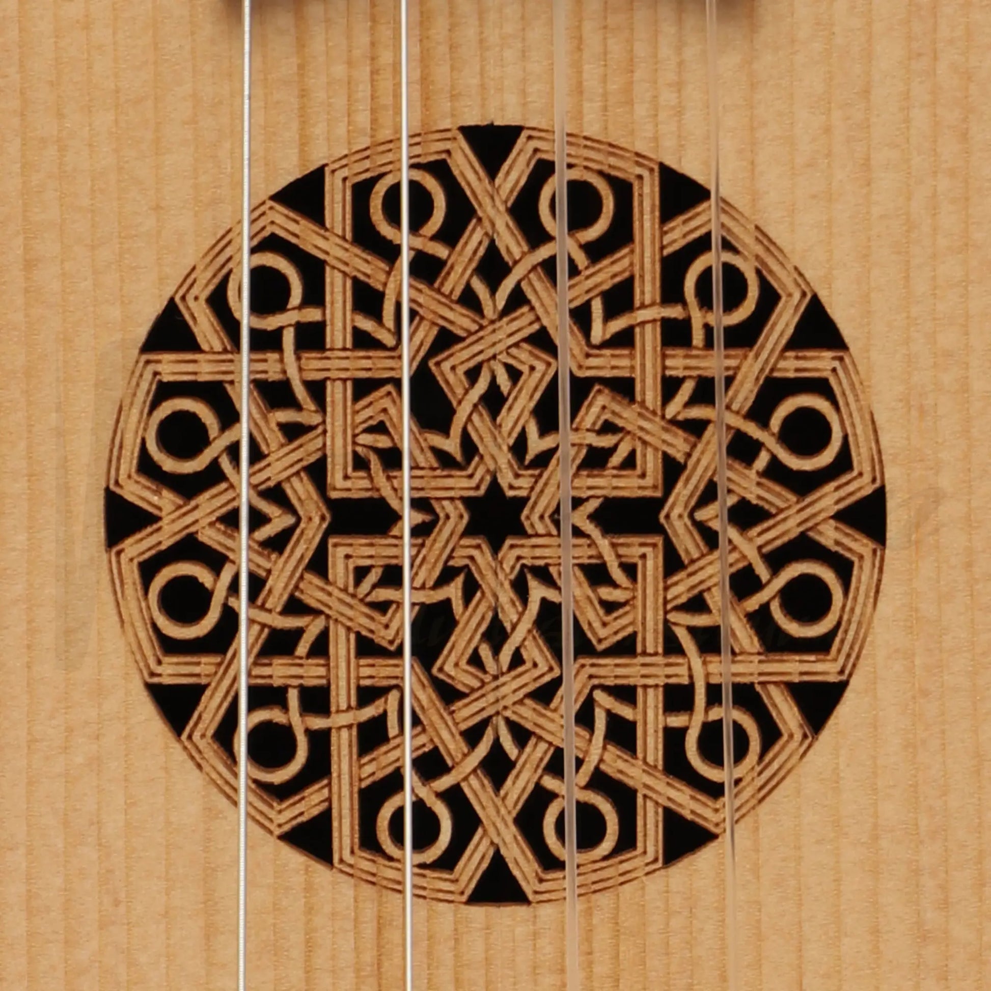 Heartland Baroque Ukulele 4 String Baritone Rosewood