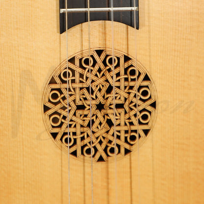 Heartland Baroque Ukulele 4 String Baritone Rosewood Left Handed