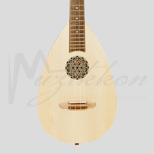Heartland Baroque Ukulele 4 String Baritone Walnut