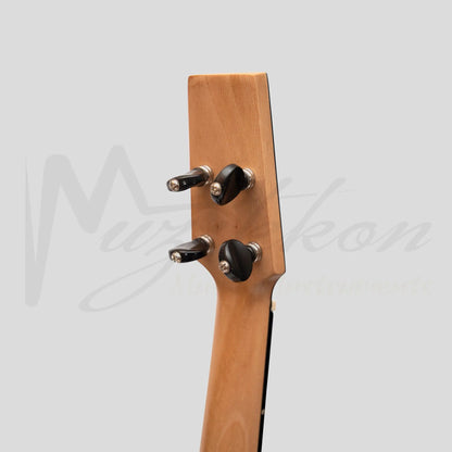 Heartland Baroque Ukulele 4 String Tenor Variegated Walnut And Lacewood