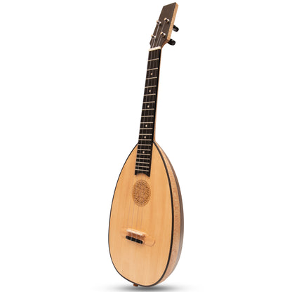 Heartland Baroque Ukulele, 4 corde tenore variegato palissandro e pizzo