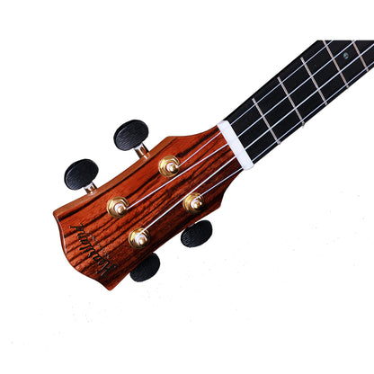 Heartland Concerto Ukulele Ebony con EQ