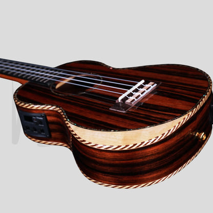 Heartland Concert Ukulele Ebony With Eq