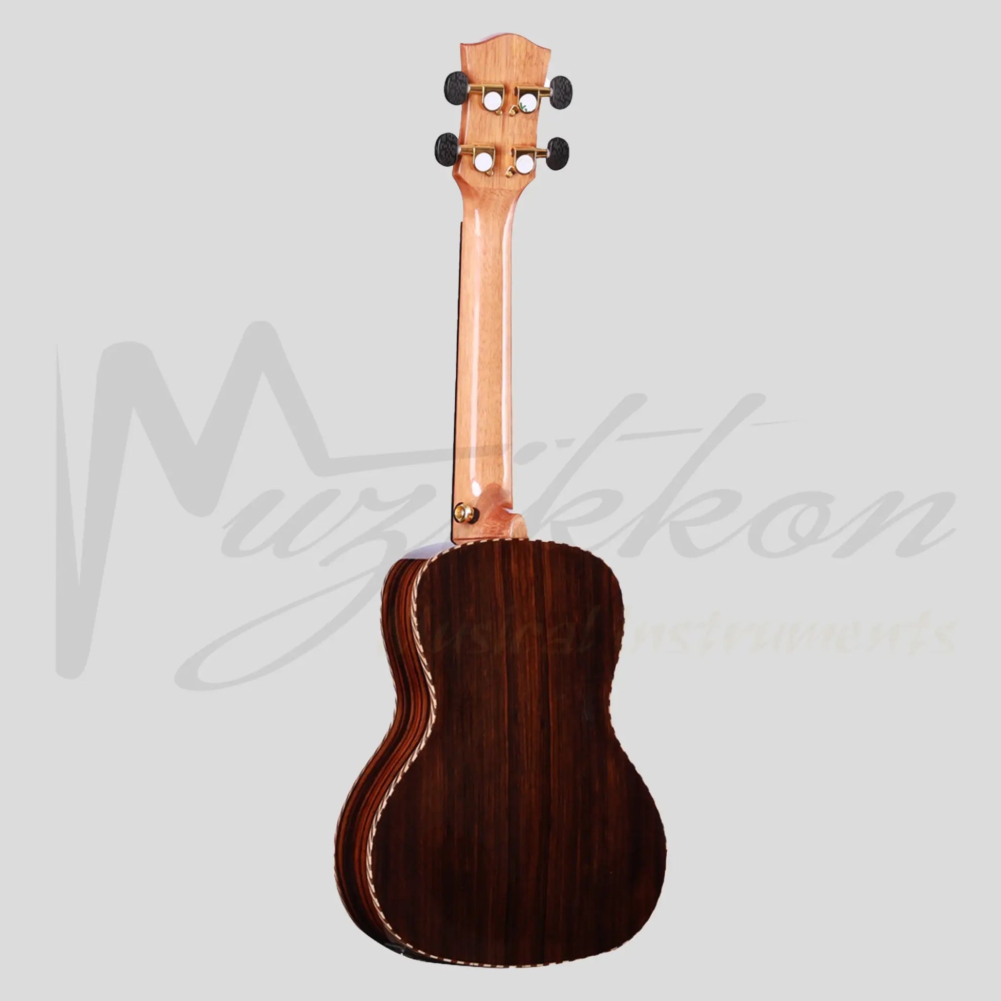 Heartland Concert Ukulele Ebony With Eq