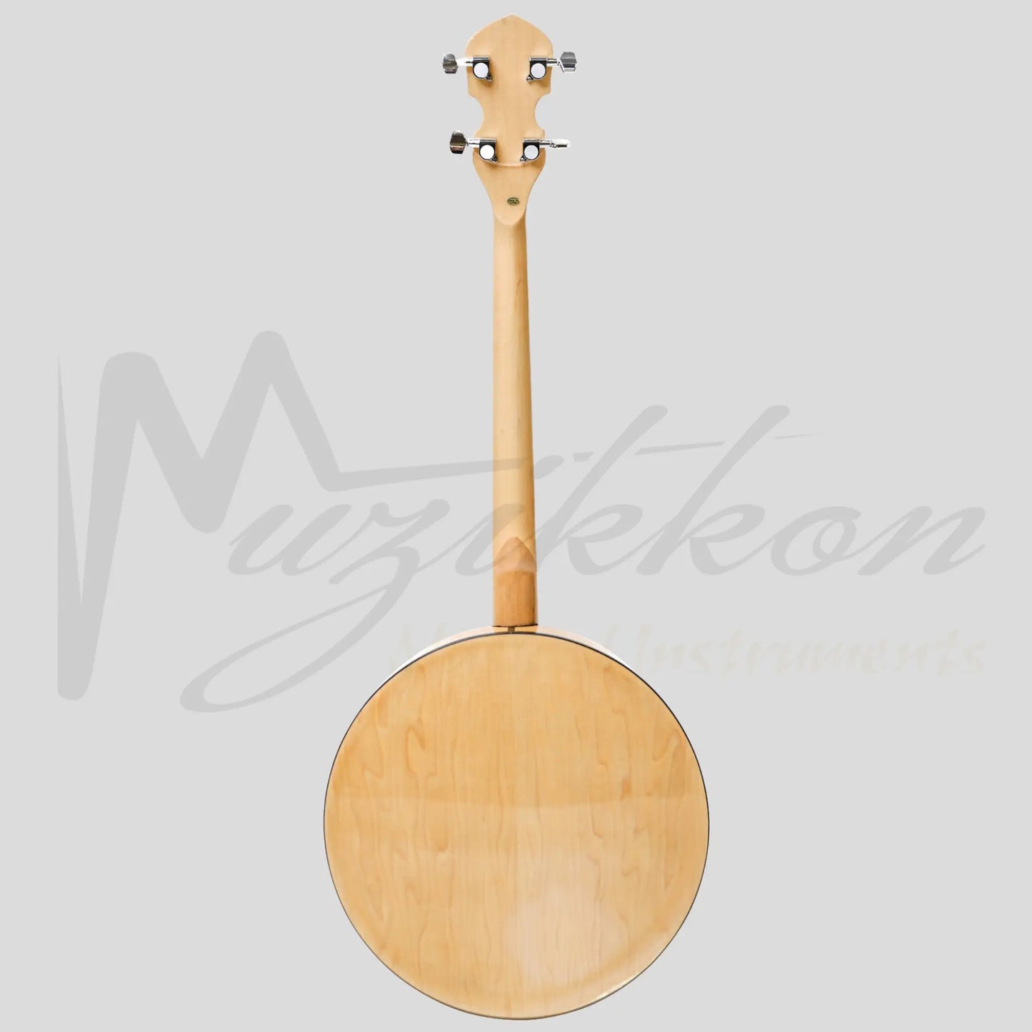 Heartland Deluxe Irish Tenor Banjo 17 Frets Left Handed 24 Bracket Closed Solid Back Maple Finish