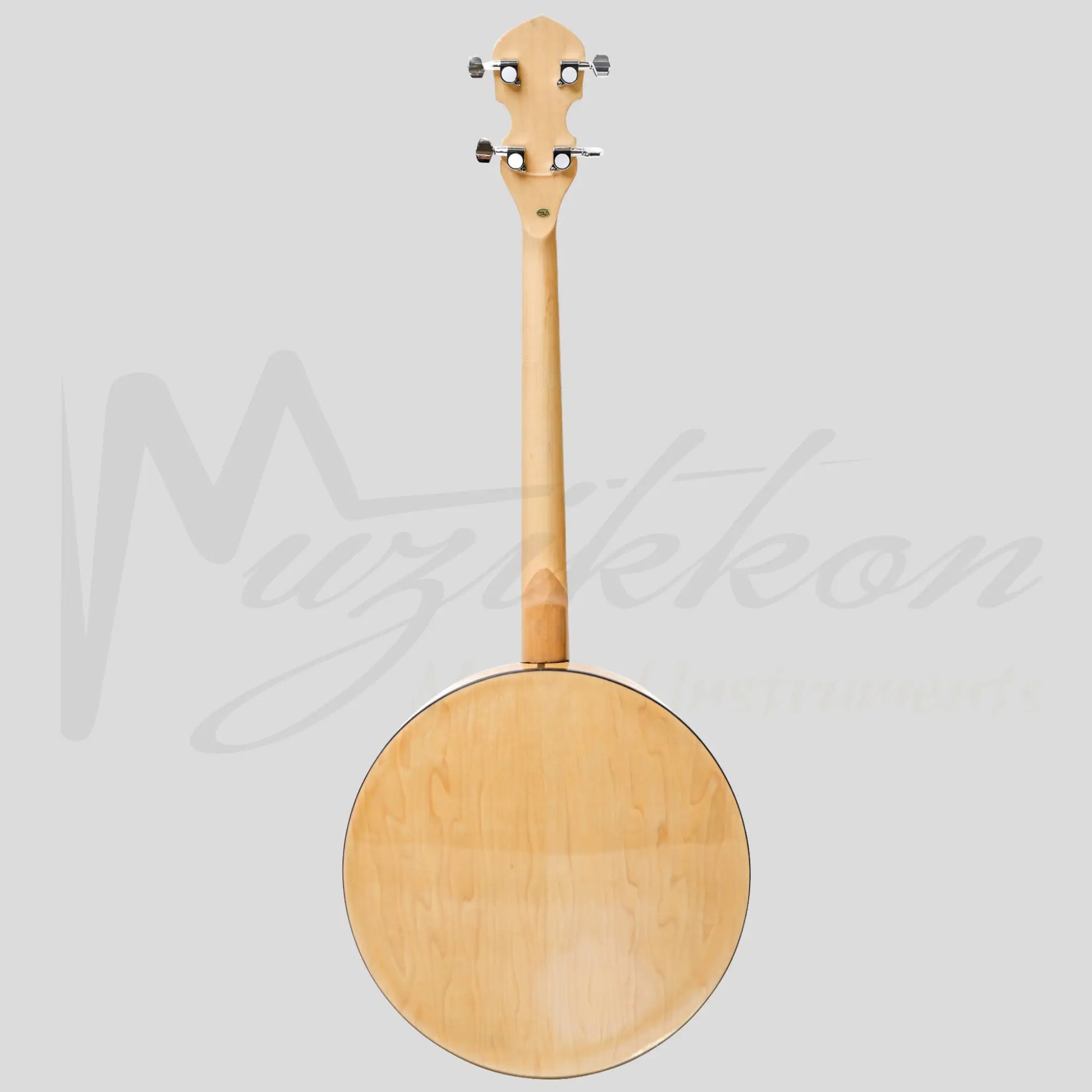 Heartland Deluxe Irish Tenor Banjo 17 Frets Left Handed 24 Bracket Closed Solid Back Maple Finish