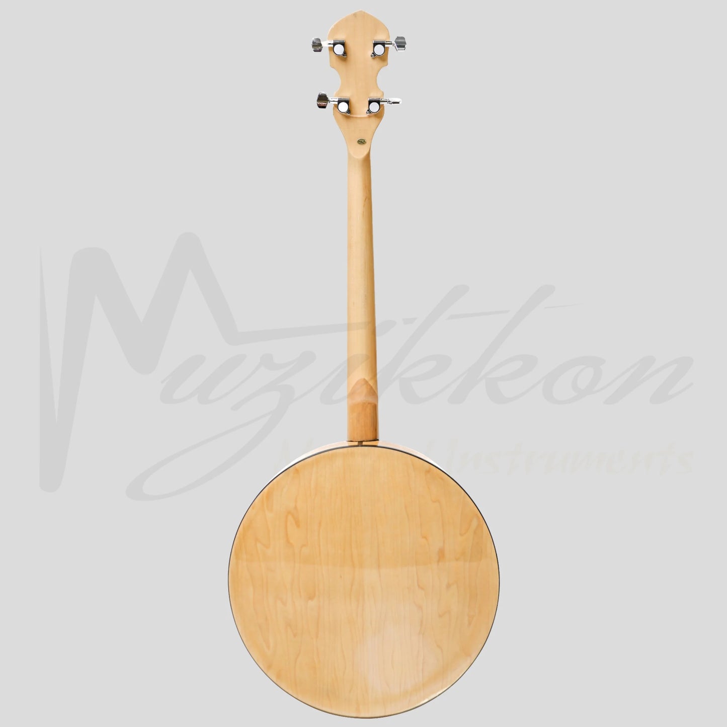 Heartland Deluxe Irish Tenor Banjo 17 Frets Left Handed 24 Bracket Closed Solid Back Maple Finish