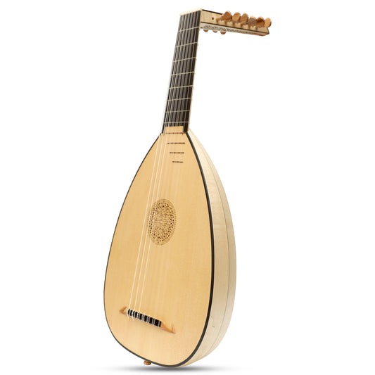 Muzikkon Descant Lute 7 Corso Acero