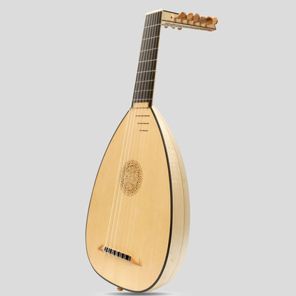 Muzikkon Descant Lute 7 Corso Acero