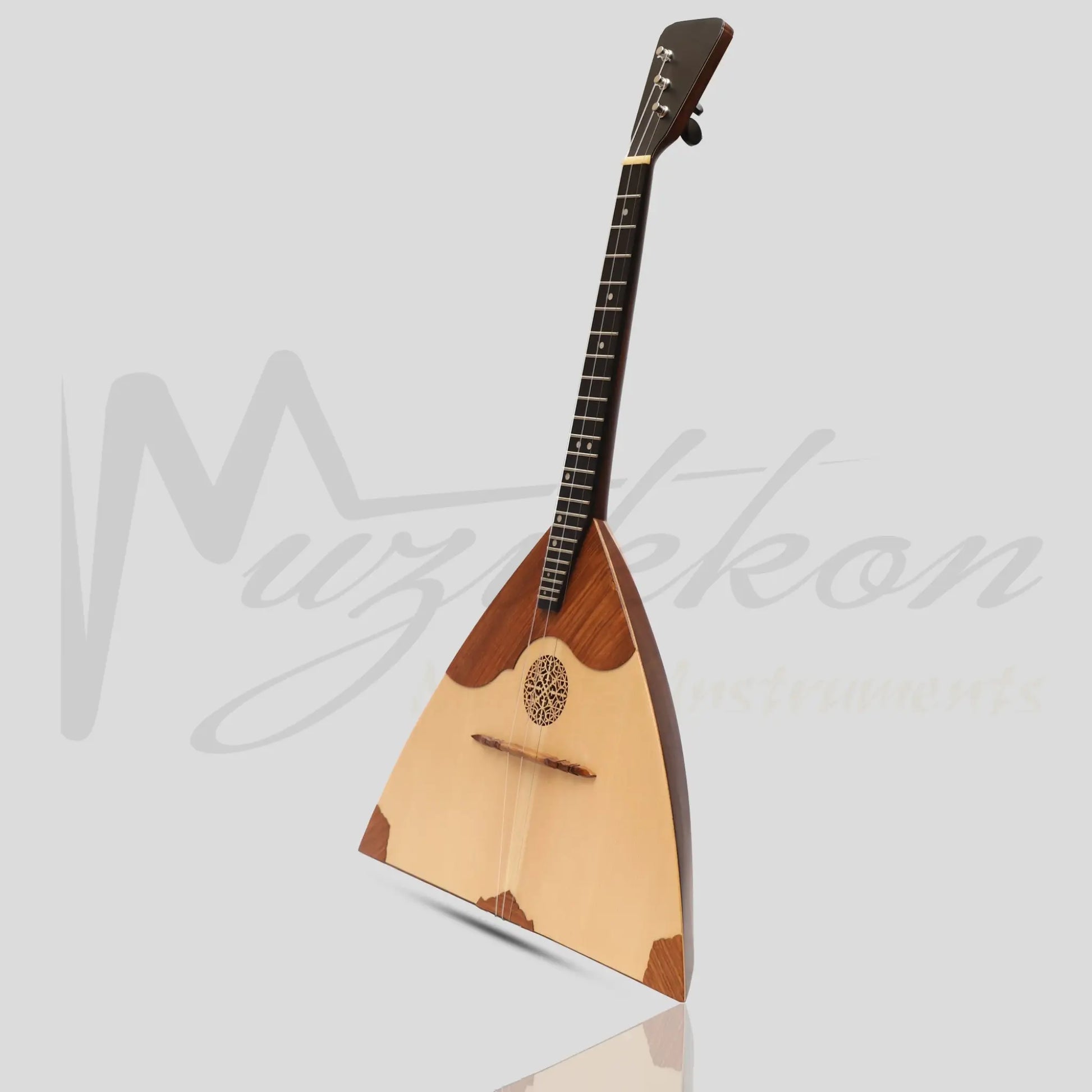 Heartland Russian Prima Balalaika 3 String Left Handed Rosewood/Lacewood