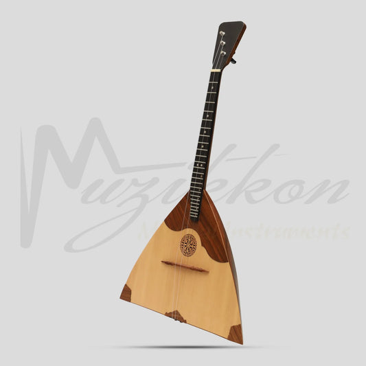 Heartland Russian Prima Balalaika 3 String Right Handed Rosewood/Lacewood