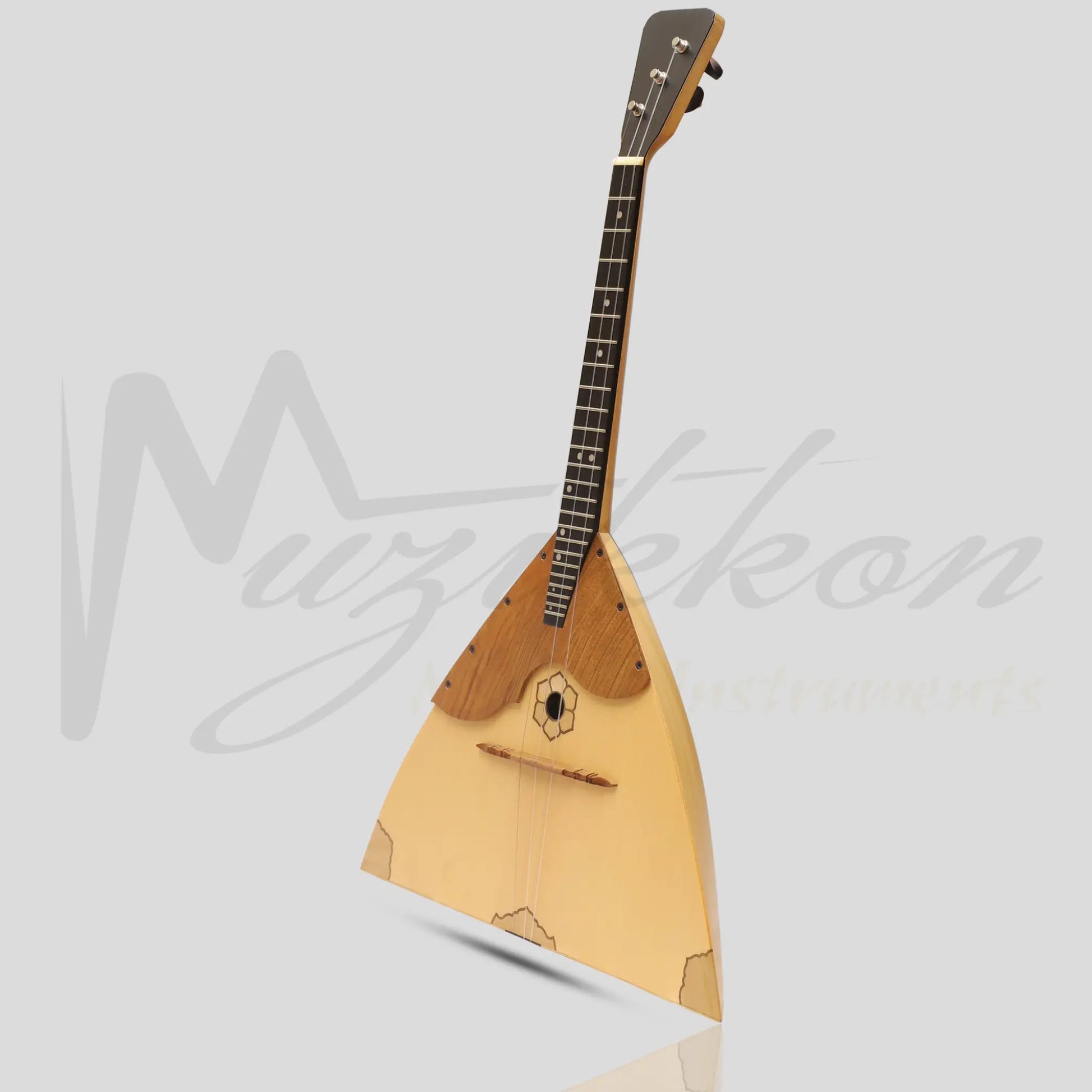 Heartland Russian Prima Balalaika Deluxe 3 String Left Handed Walnut/Maple