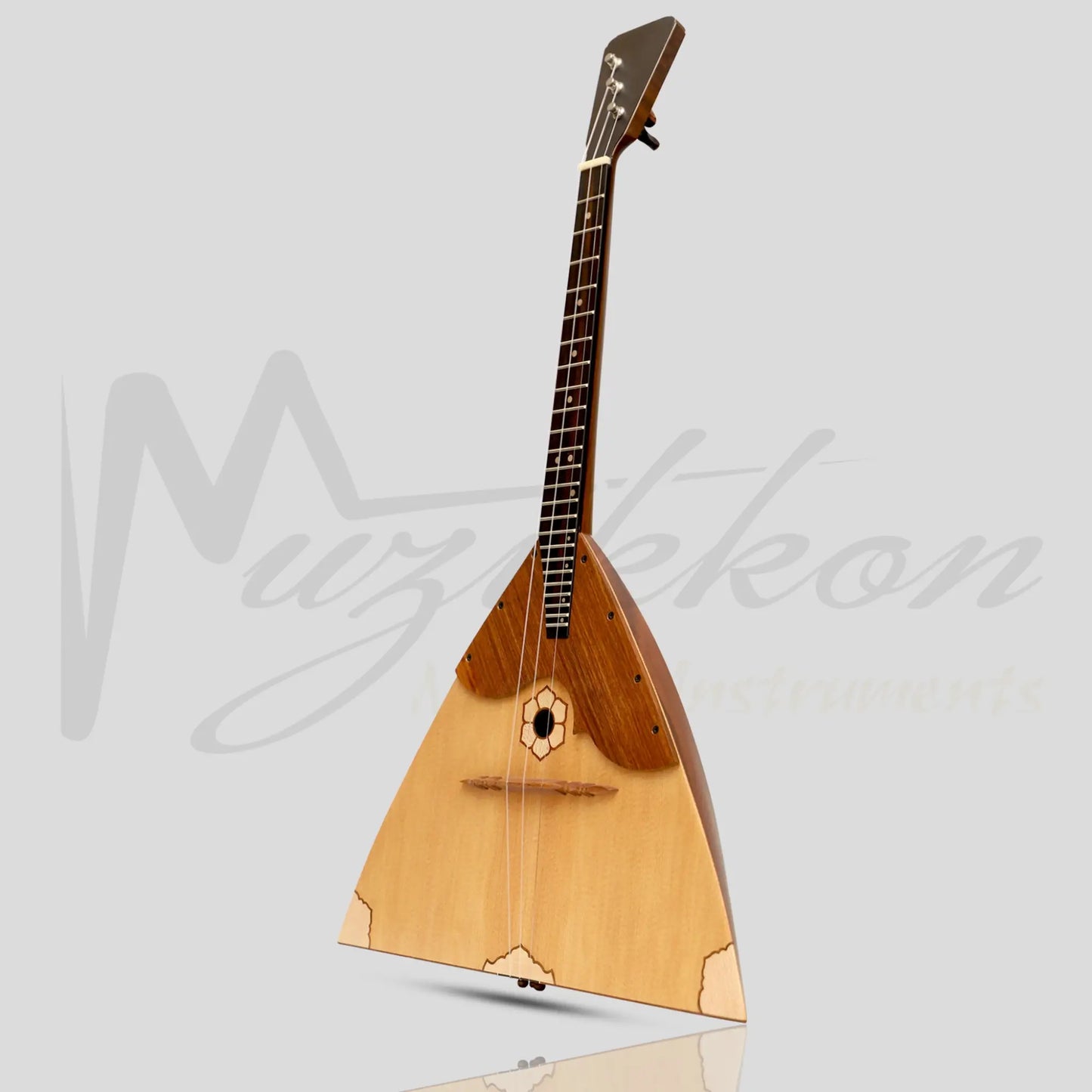 Heartland Russian Prima Balalaika Deluxe 3 String Right Handed Rosewood