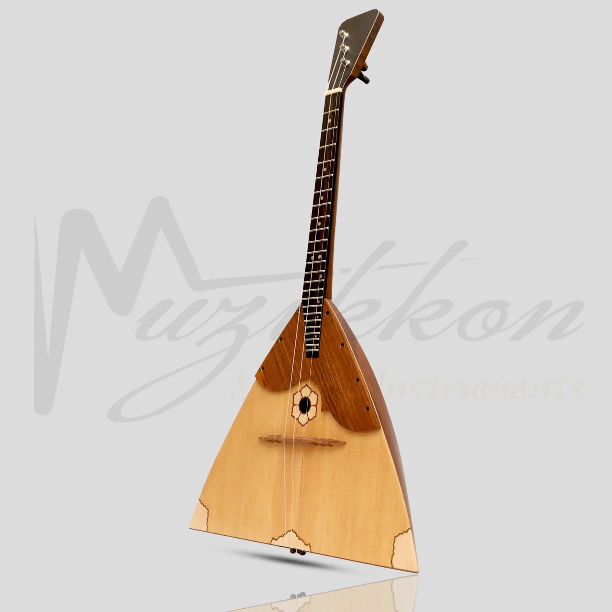 Heartland Russian Prima Balalaika Deluxe 3 String Right Handed Rosewood