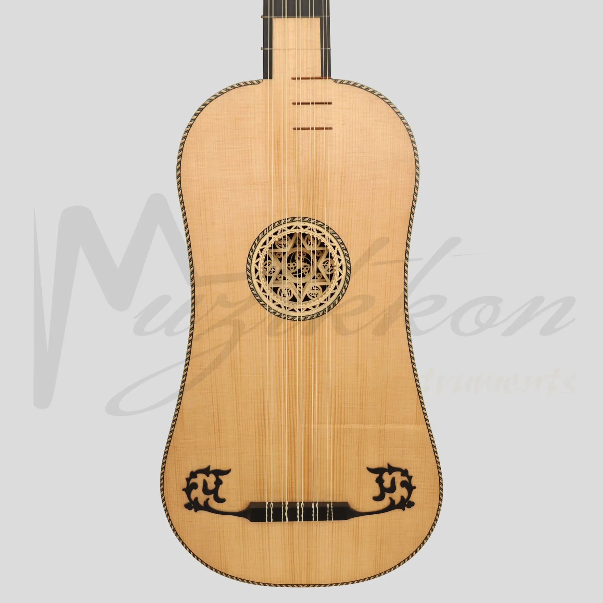 Heartland Sellas Baroque Guitar 5 Course Lacewood