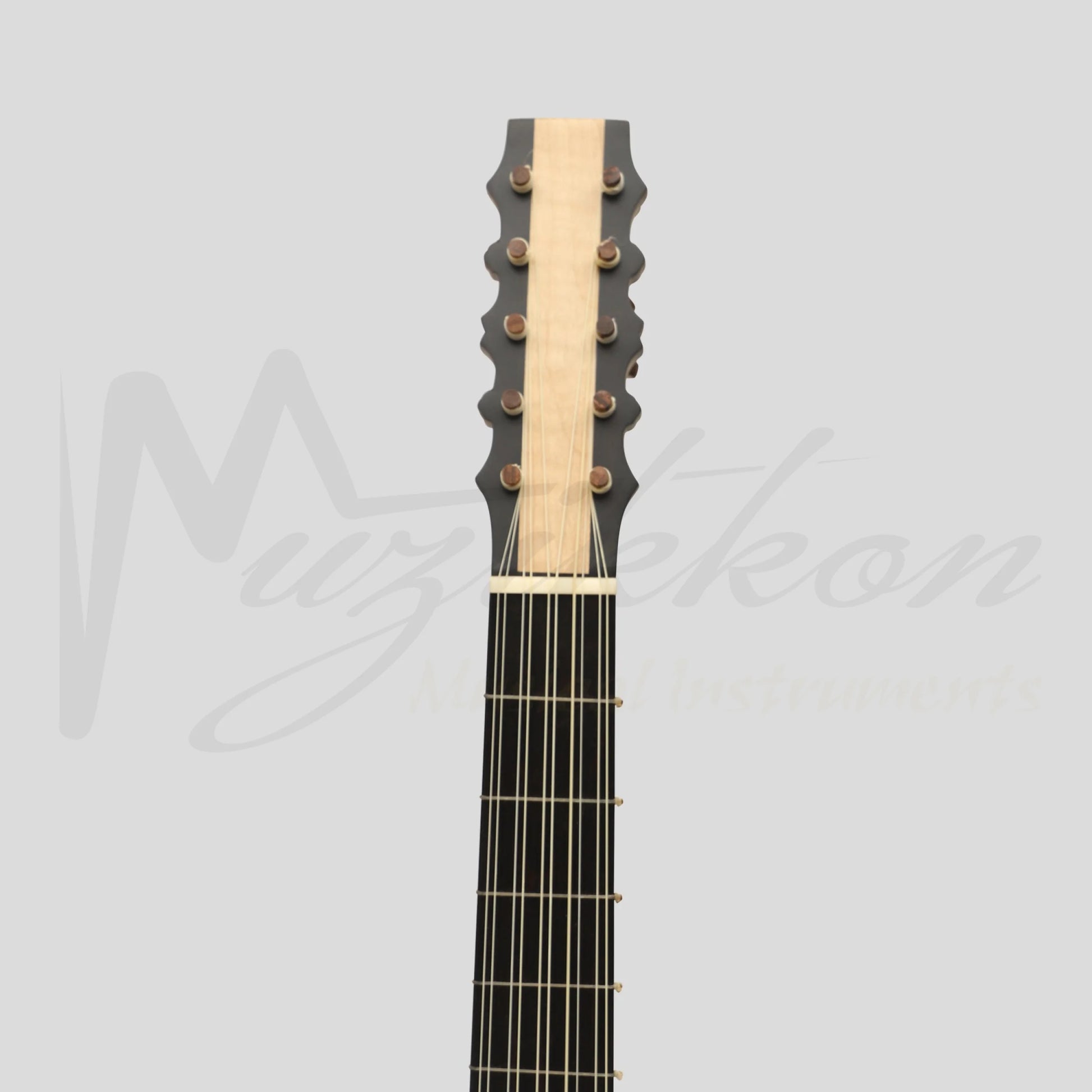 Heartland Sellas Baroque Guitar 5 Course Left Hand Variegated Walnut Rosewood