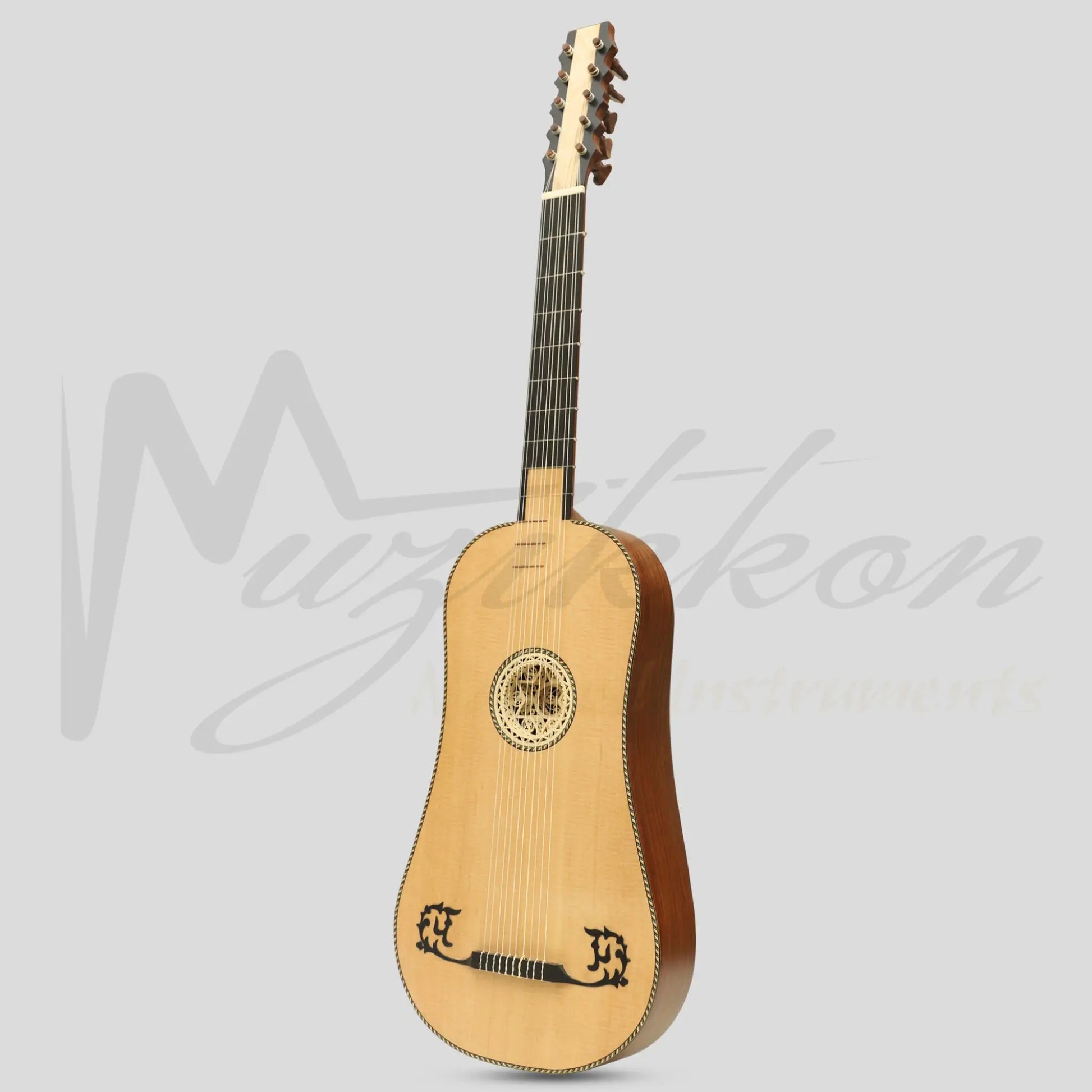 Heartland Sellas Baroque Guitar 5 Course Left Hand Rosewood