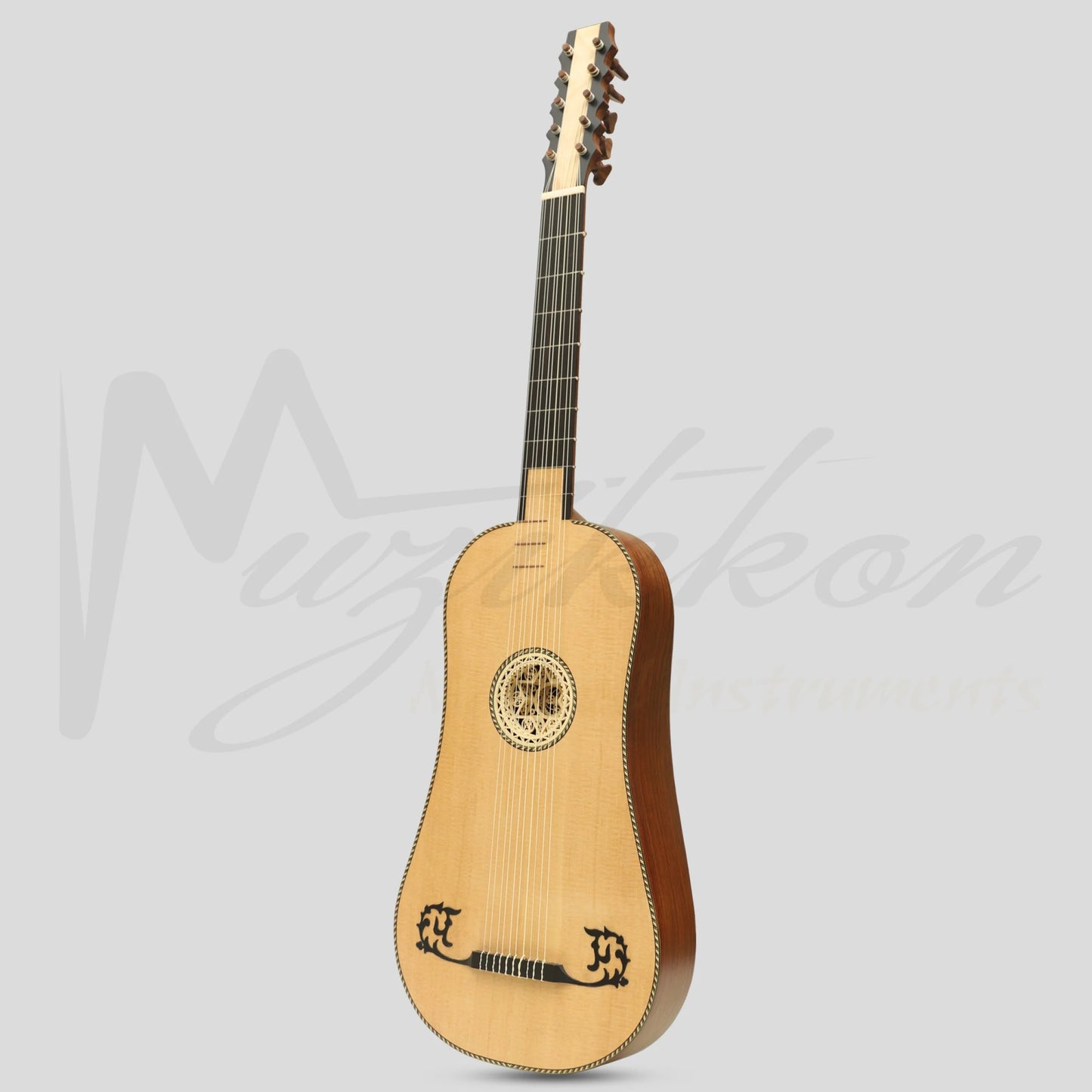 Heartland Sellas Baroque Guitar 5 Course Left Hand Rosewood