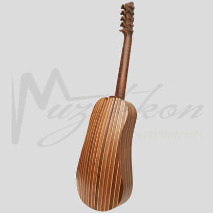 Heartland Sellas Baroque Guitar 5 Course Variegated Walnut Rosewood