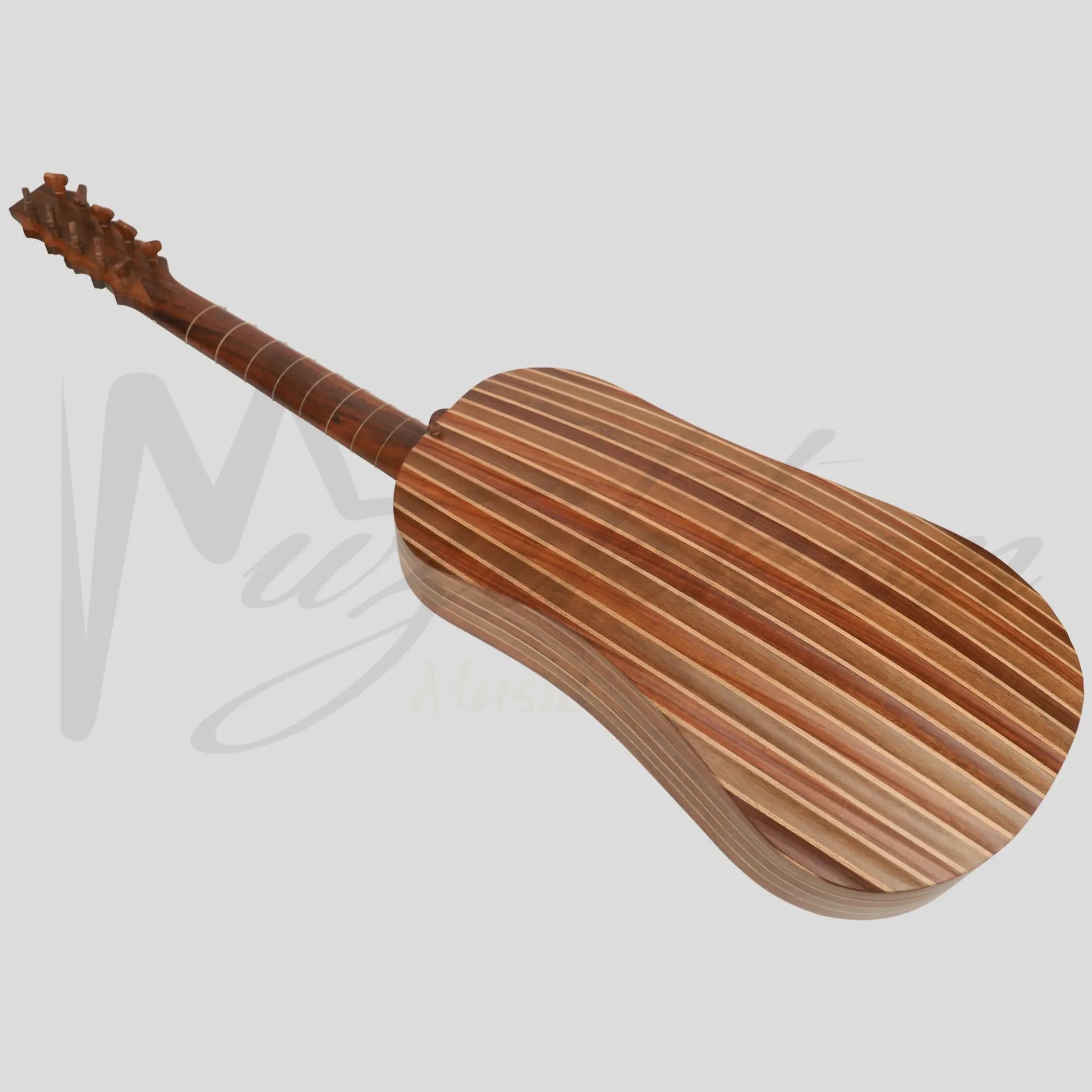 Heartland Sellas Baroque Guitar 5 Course Variegated Walnut Rosewood