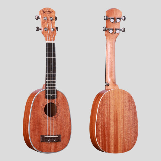 Heart land Sopran Ukulele Mahagoni Anfänger Pack