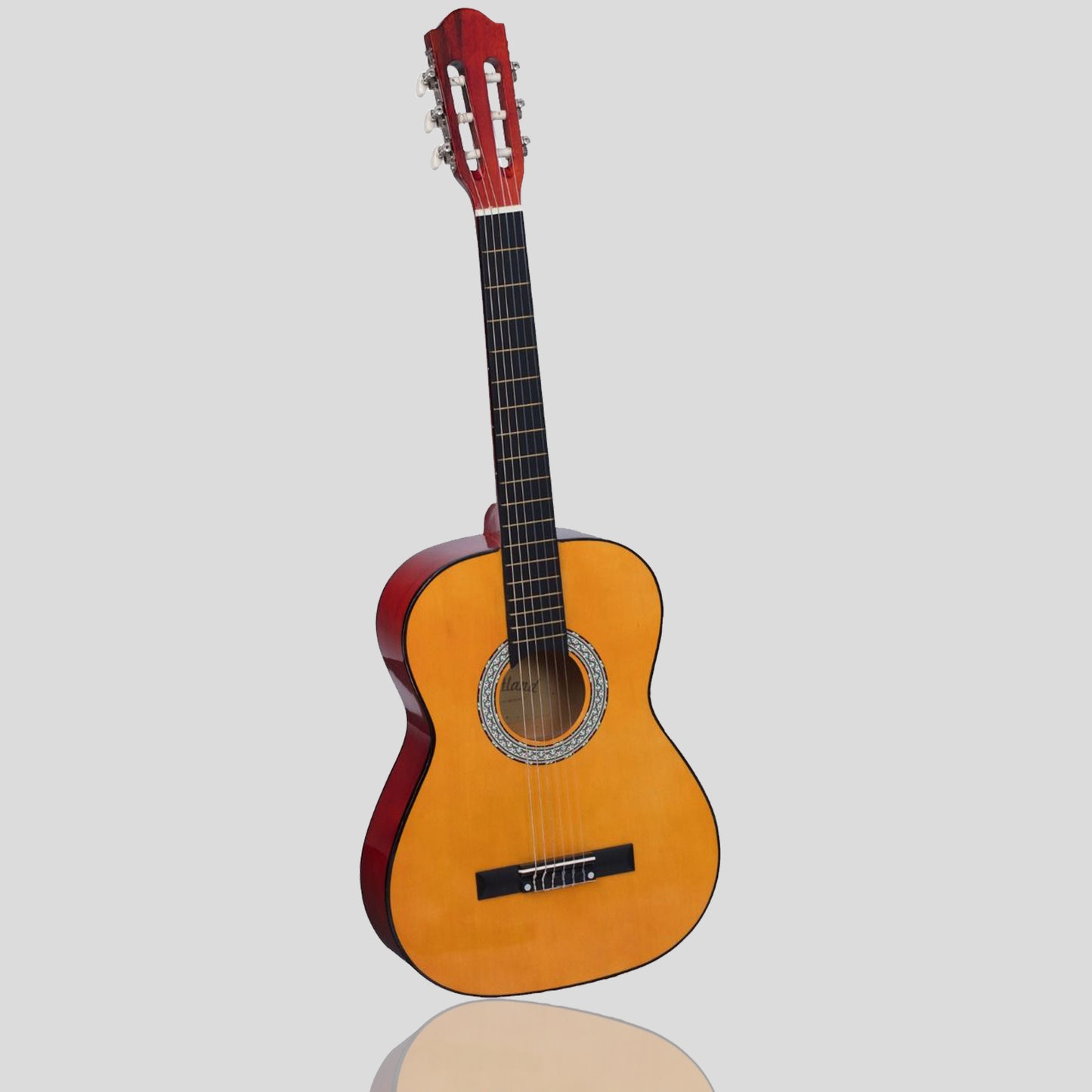 Heartland 3-4 Schüler Anfänger Nylon Classic Gitarre Burnt Orange