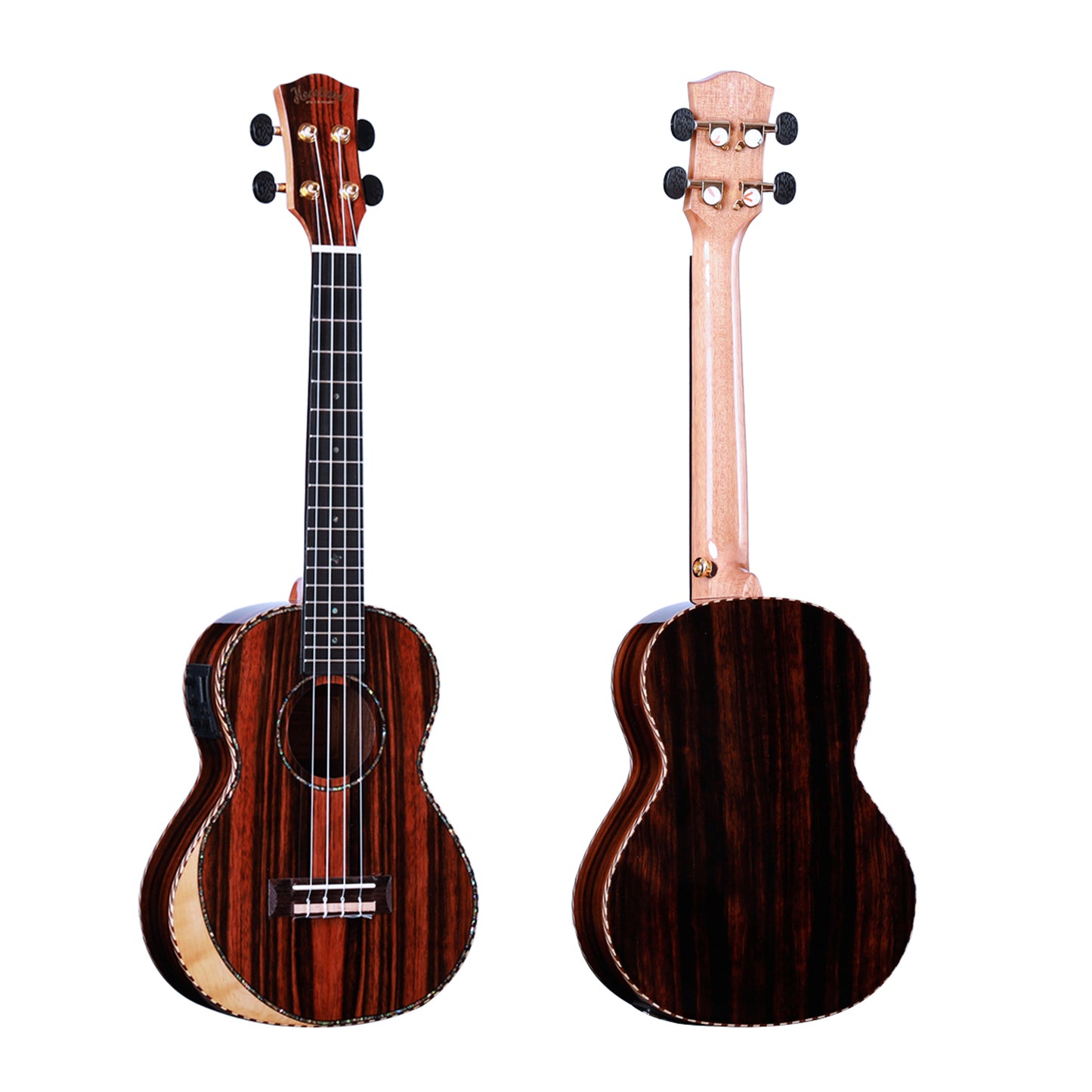 Heartland Tenore Ukulele Ebano con EQ